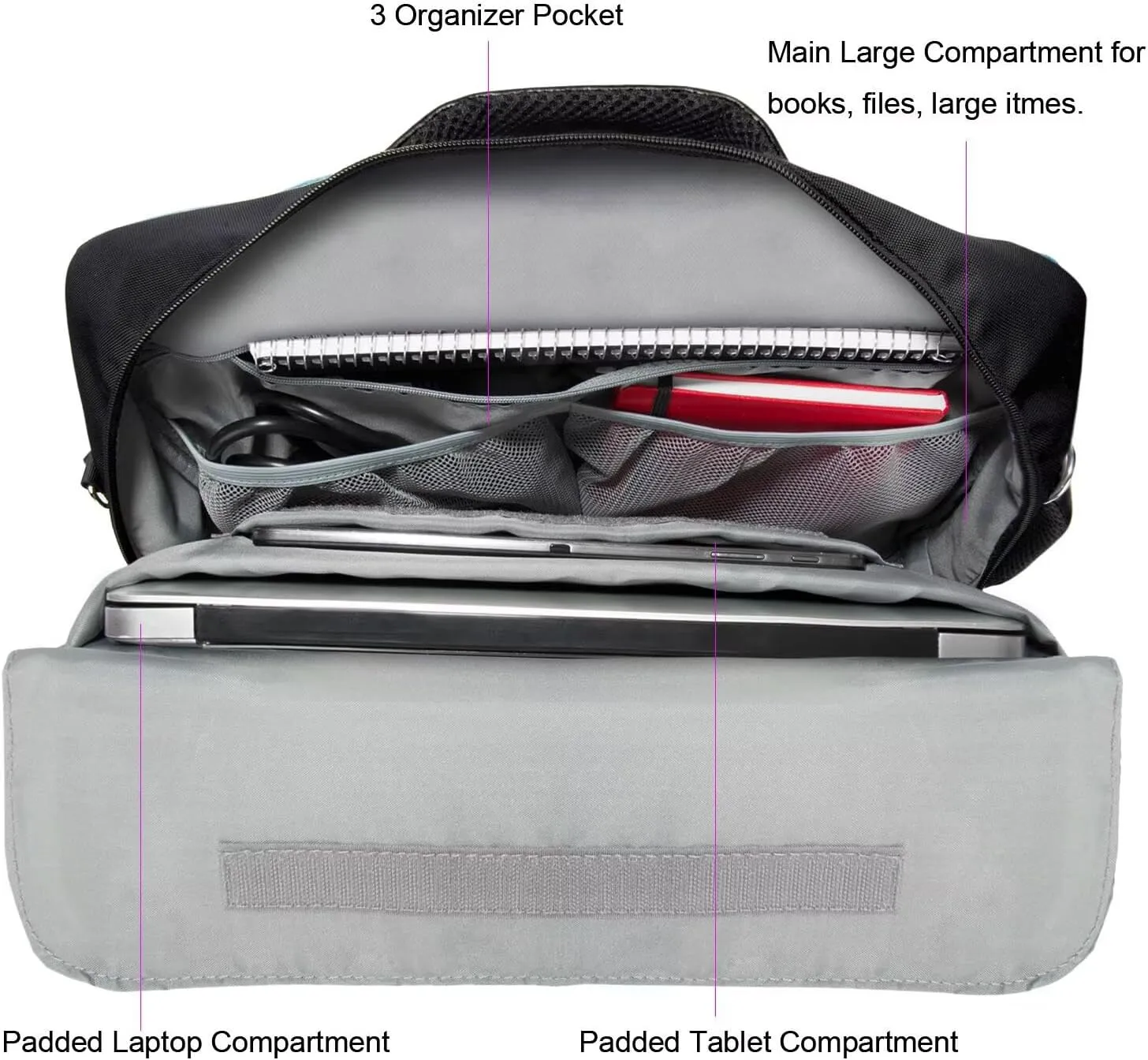 17.3 in Laptop Bag Compatible with ROG Strix G17 G18, Strix Scar 17 18, Compatible with TUF Gaming A17, Gaming F17
