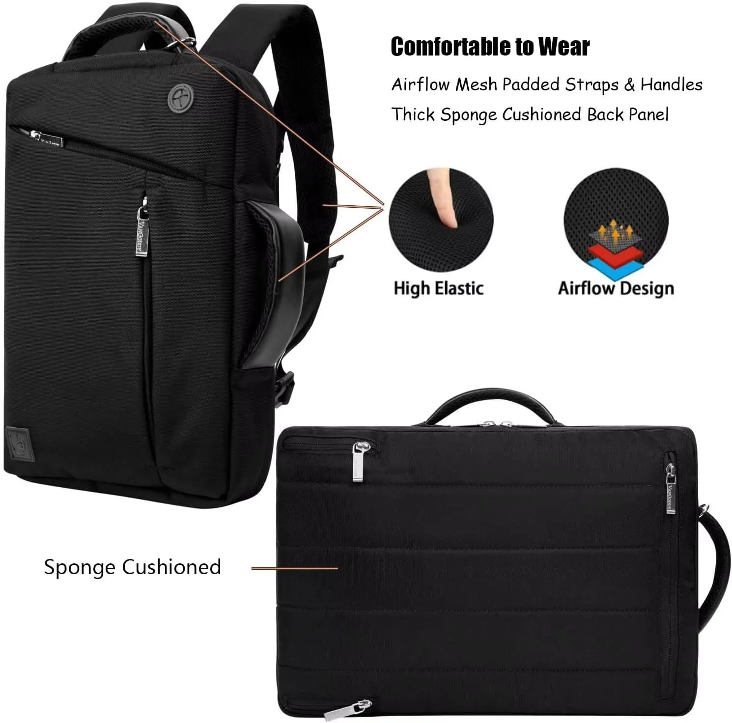 17.3 in Laptop Bag Compatible with ROG Strix G17 G18, Strix Scar 17 18, Compatible with TUF Gaming A17, Gaming F17