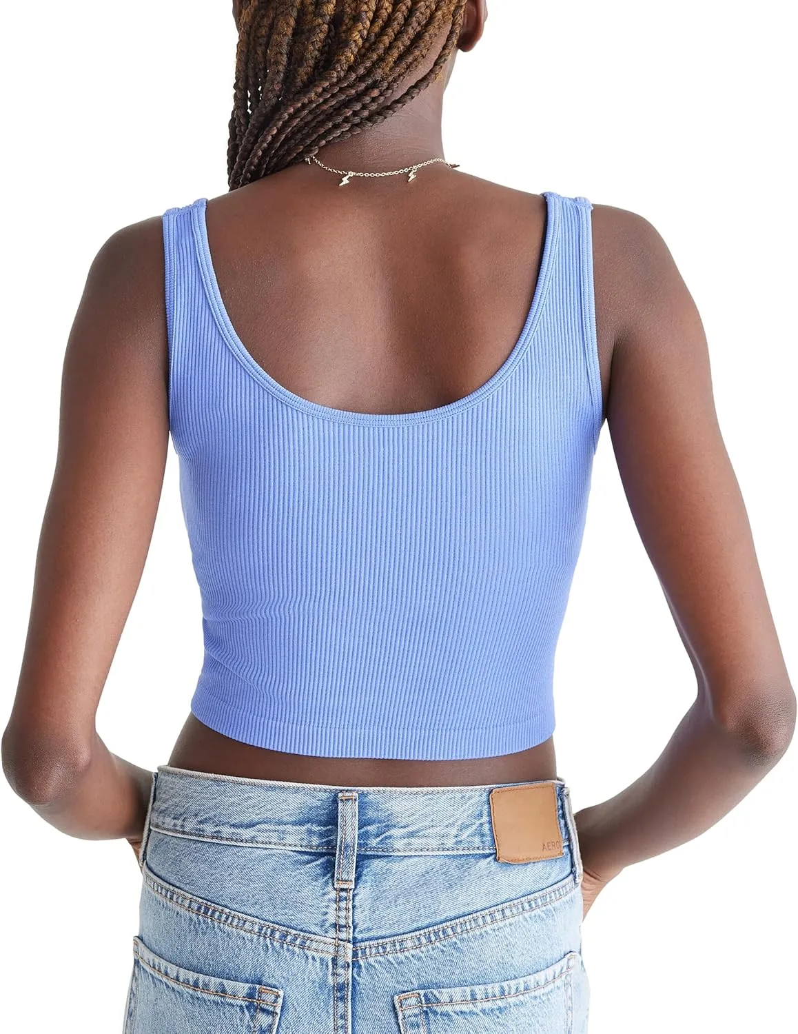 AEROPOSTALE Women's Seamless Wear 3-Way Tank