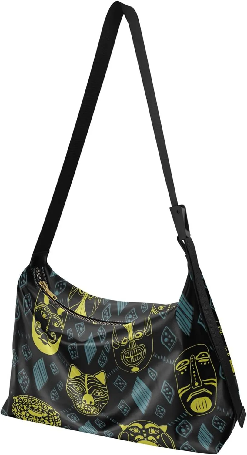 Beach Sea Shell Hobo Leather Purses for Women Large Men Leather Purse Chic Animal Print Designer Shoulder Purse
