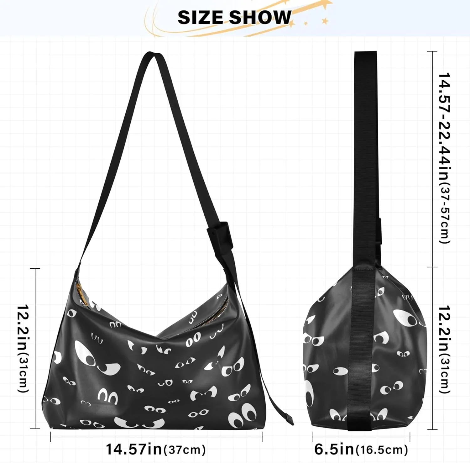 Beach Sea Shell Hobo Leather Purses for Women Large Men Leather Purse Chic Animal Print Designer Shoulder Purse