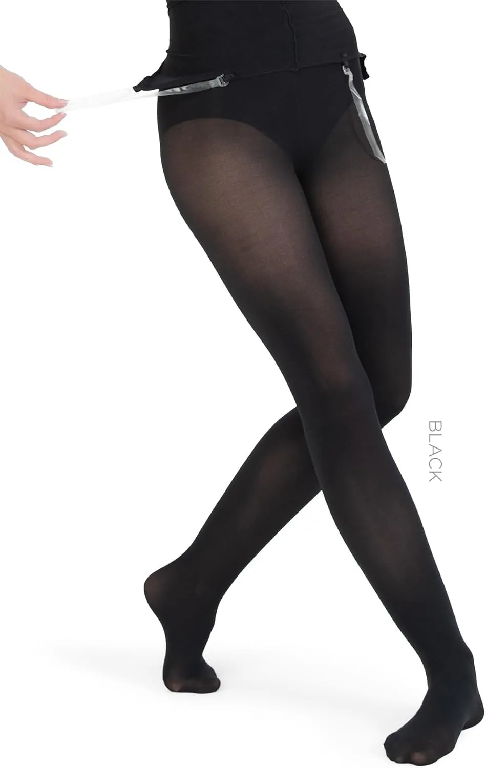 Body Wrappers Womens A91 TotalSTRETCH Convertible Foot Camisole Body Tights