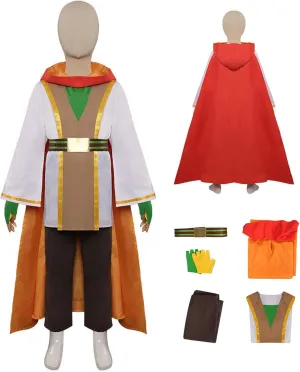 Boys Lys Solay Cosplay Nubs Costume Jedi Robe Cloak Young Jedi Uniform with Belt Full Set Halloween Outfits