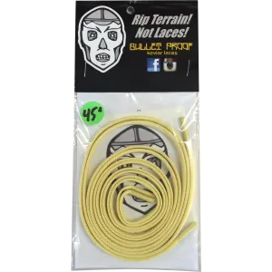 BULLETPROOF KEVLAR SHOE LACES 45" GOLD single set