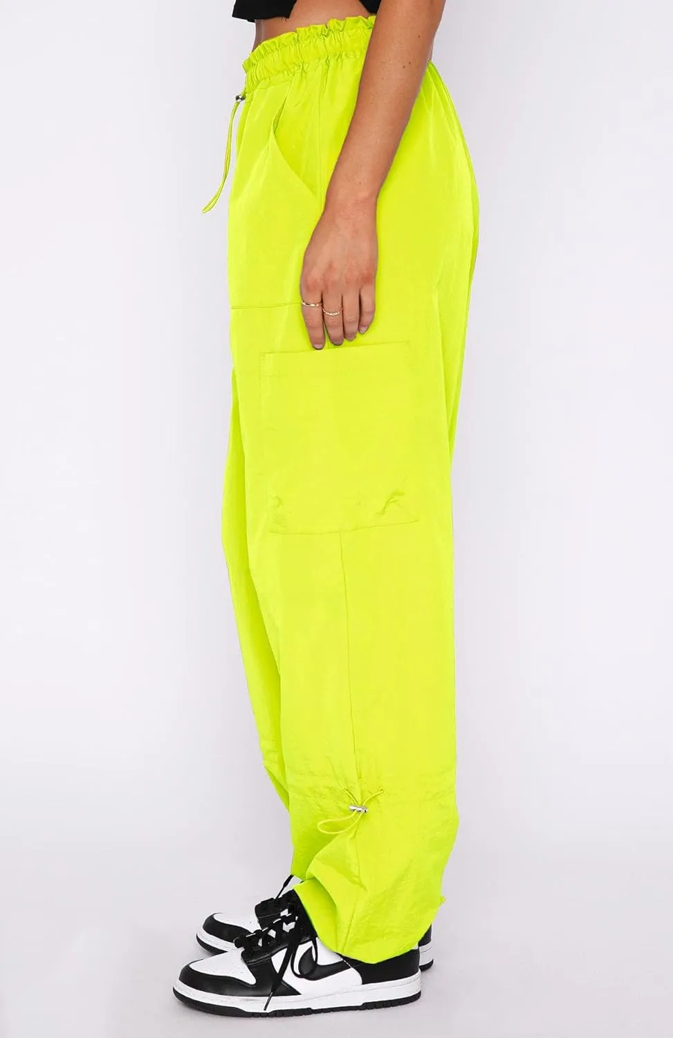 Cargo Pants Women, Parachute Pants for Women, Rave Y2K Festival Outfits