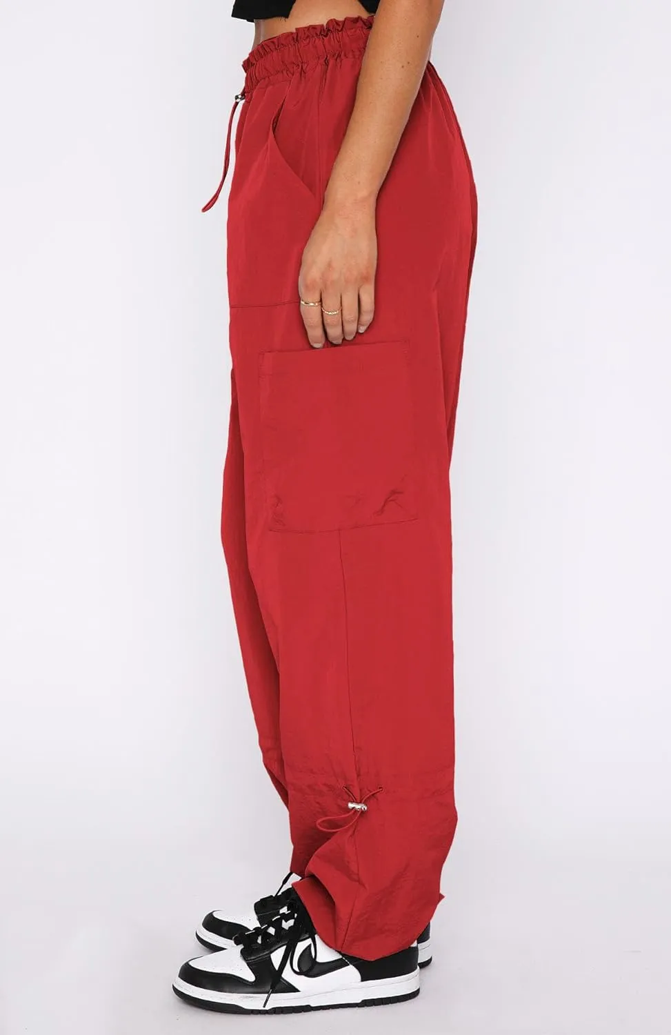 Cargo Pants Women, Parachute Pants for Women, Rave Y2K Festival Outfits