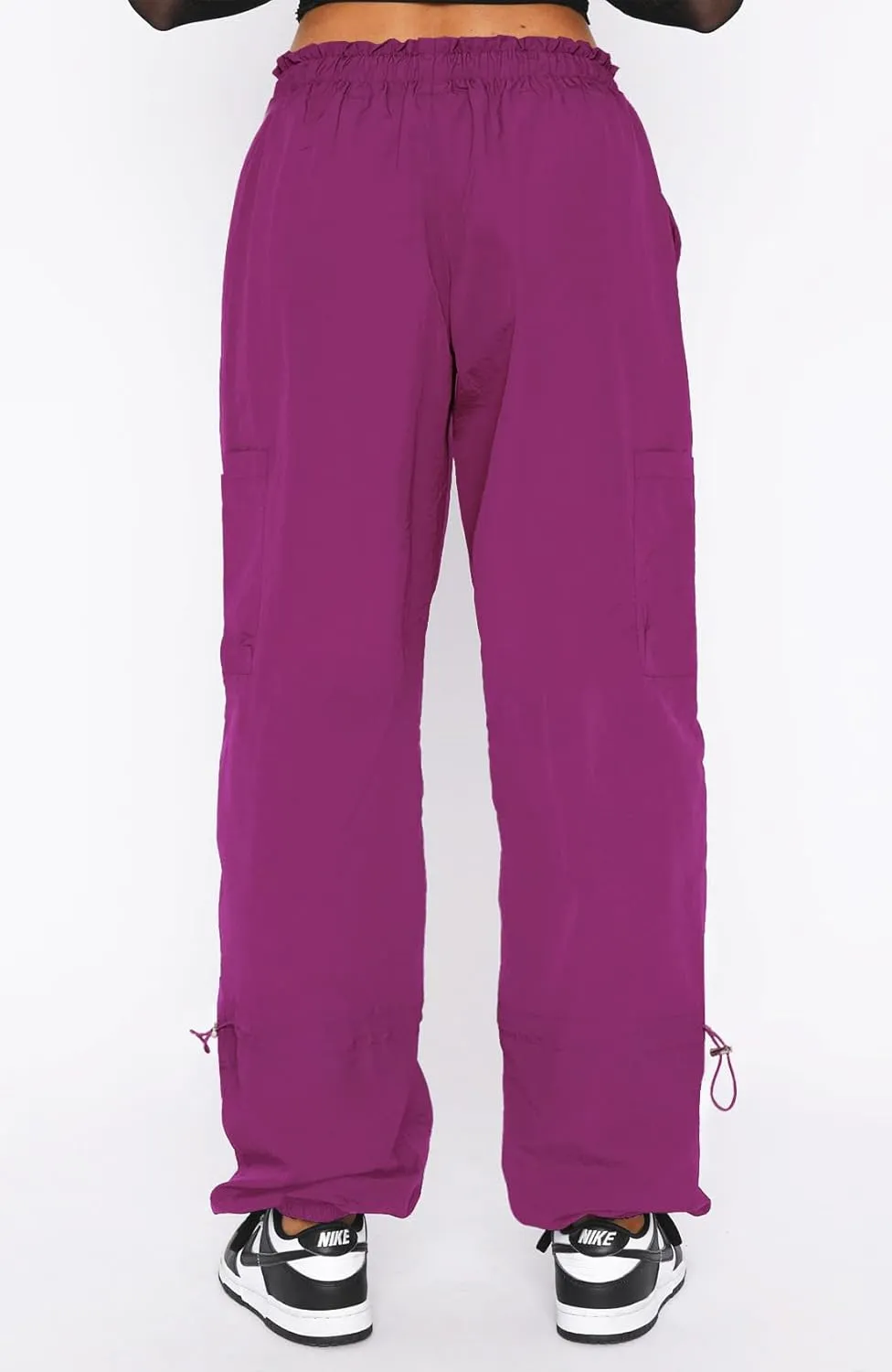 Cargo Pants Women, Parachute Pants for Women, Rave Y2K Festival Outfits