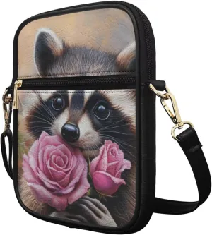 COEQINE Cute Crossbody Bag for Women Kawaii Messenger Bags Purse Cell Phone Shoulder Bag Mini Wallet Over Shoulder Strap