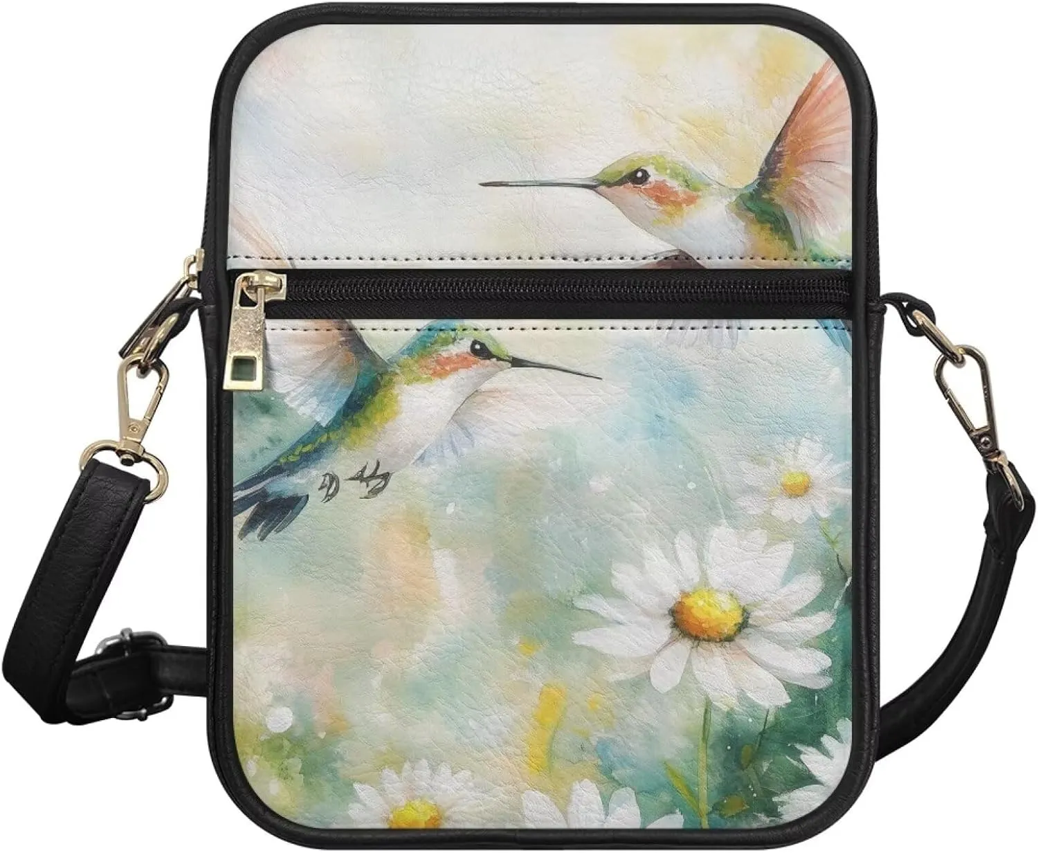 COEQINE Cute Crossbody Bag for Women Kawaii Messenger Bags Purse Cell Phone Shoulder Bag Mini Wallet Over Shoulder Strap