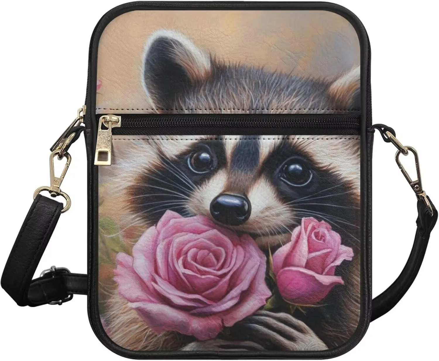 COEQINE Cute Crossbody Bag for Women Kawaii Messenger Bags Purse Cell Phone Shoulder Bag Mini Wallet Over Shoulder Strap