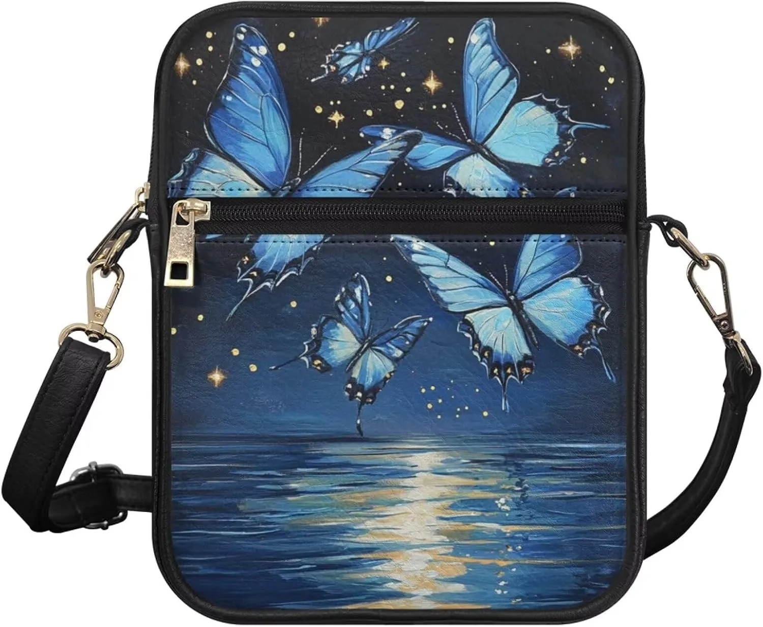 COEQINE Cute Crossbody Bag for Women Kawaii Messenger Bags Purse Cell Phone Shoulder Bag Mini Wallet Over Shoulder Strap