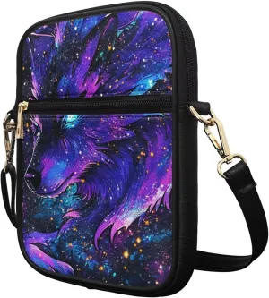COEQINE Leather Messenger Bag for Men Crossbody Shoulder Bag for Work Cell Phone for Travel Gym