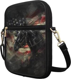 COEQINE Leather Messenger Bags for Men Crossbody Bag Aesthetic Small Shoulder Bag Waterproof Crossbody Bag Business Work