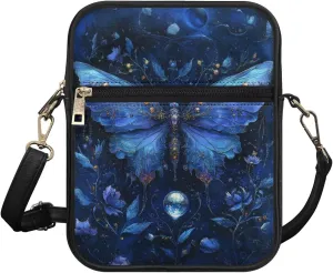 COEQINE Sunset Horse Messenger Bag for Women Crossbody Vintage Designs Leather Shoulder Bag for Ladies for Work