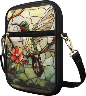 COEQINE Womens Messenger Bag with Zipper Leather Messenger Purse for Woman Crossbody Purse with Adjustable Strap Handbag