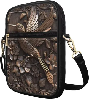 COEQINE Womens Messenger Bag with Zipper Leather Messenger Purse for Woman Crossbody Purse with Adjustable Strap Handbag