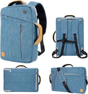 Convertible Laptop Shoulder Bag Messenger Bag Sleeve Case for Men Women Work Travel 13 14 15 15.6 16 17 17.3 Inch