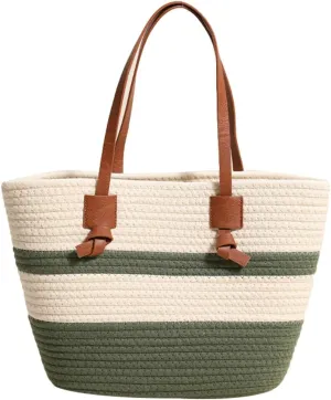 Epsion Summer Tote Bag for Women Chic Beach Shoulder Bag Woven Natural Handbags Hobo Travel Straw Purses 2025