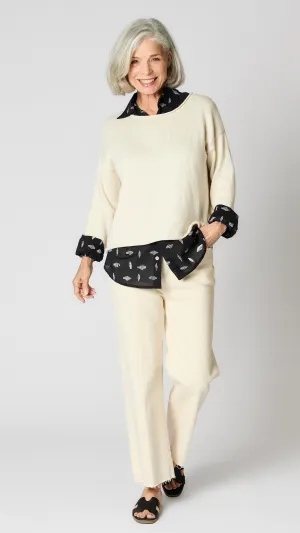 Flora Cotton Pullover
