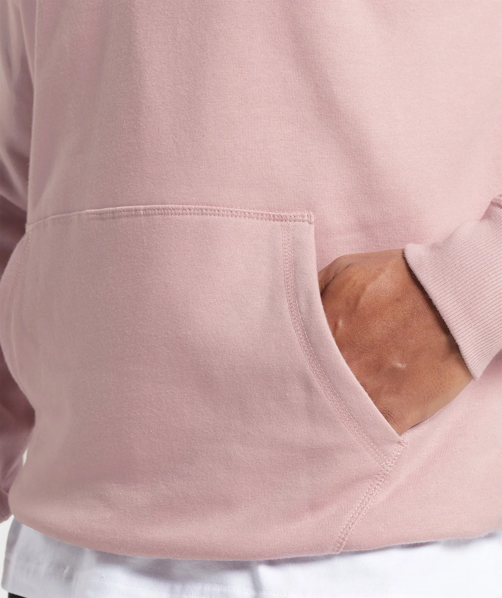 Gymshark Crest Hoodie - Light Pink