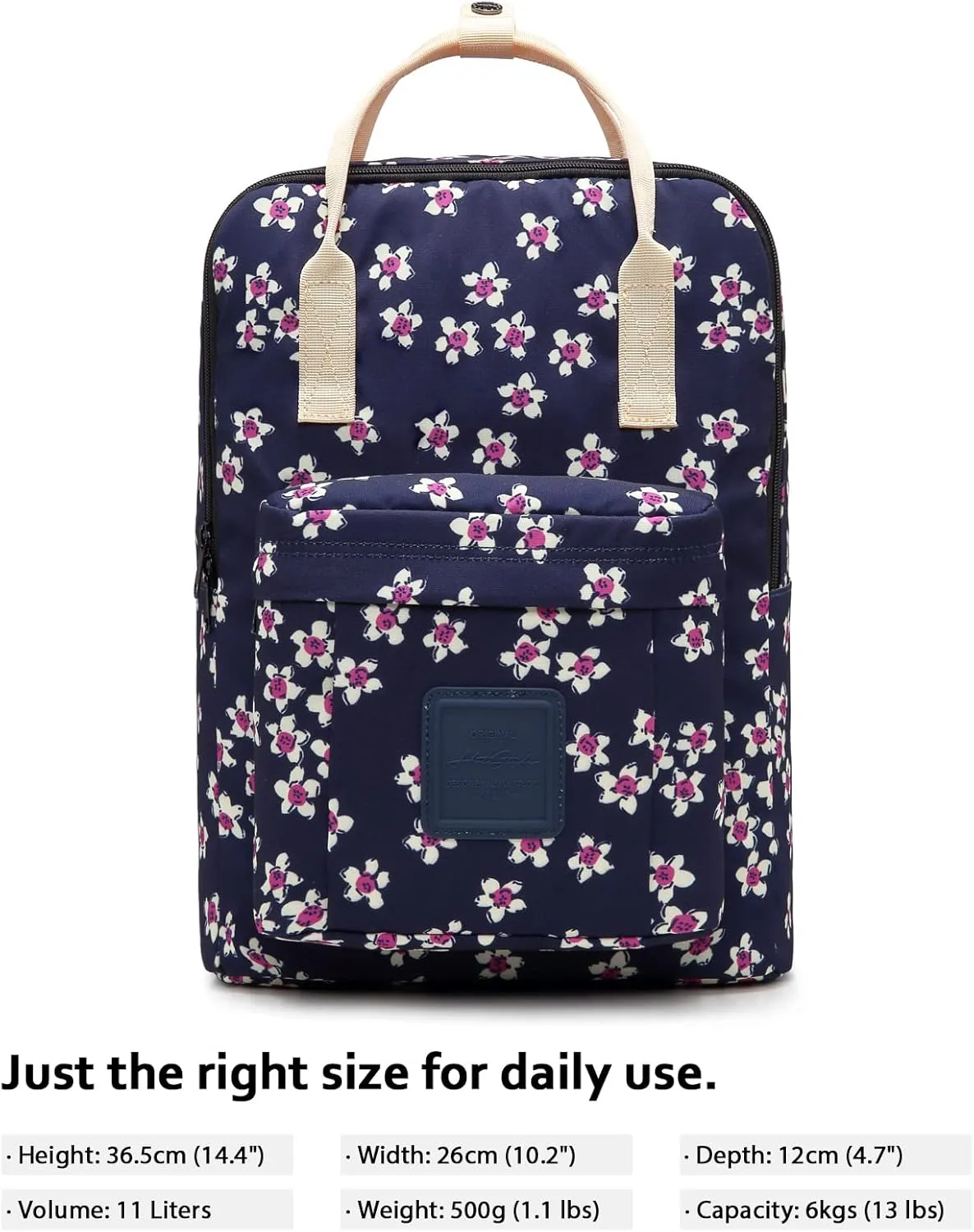HotStyle BESTIE Tote Backpack, Medium Sized, 12 Liters