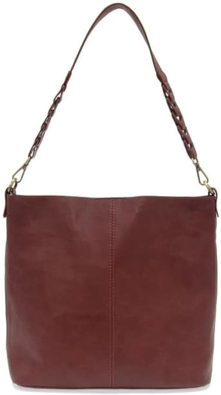 Joy Susan Women's Fashion Purse Tessa Convertible Hobo with Link Strap