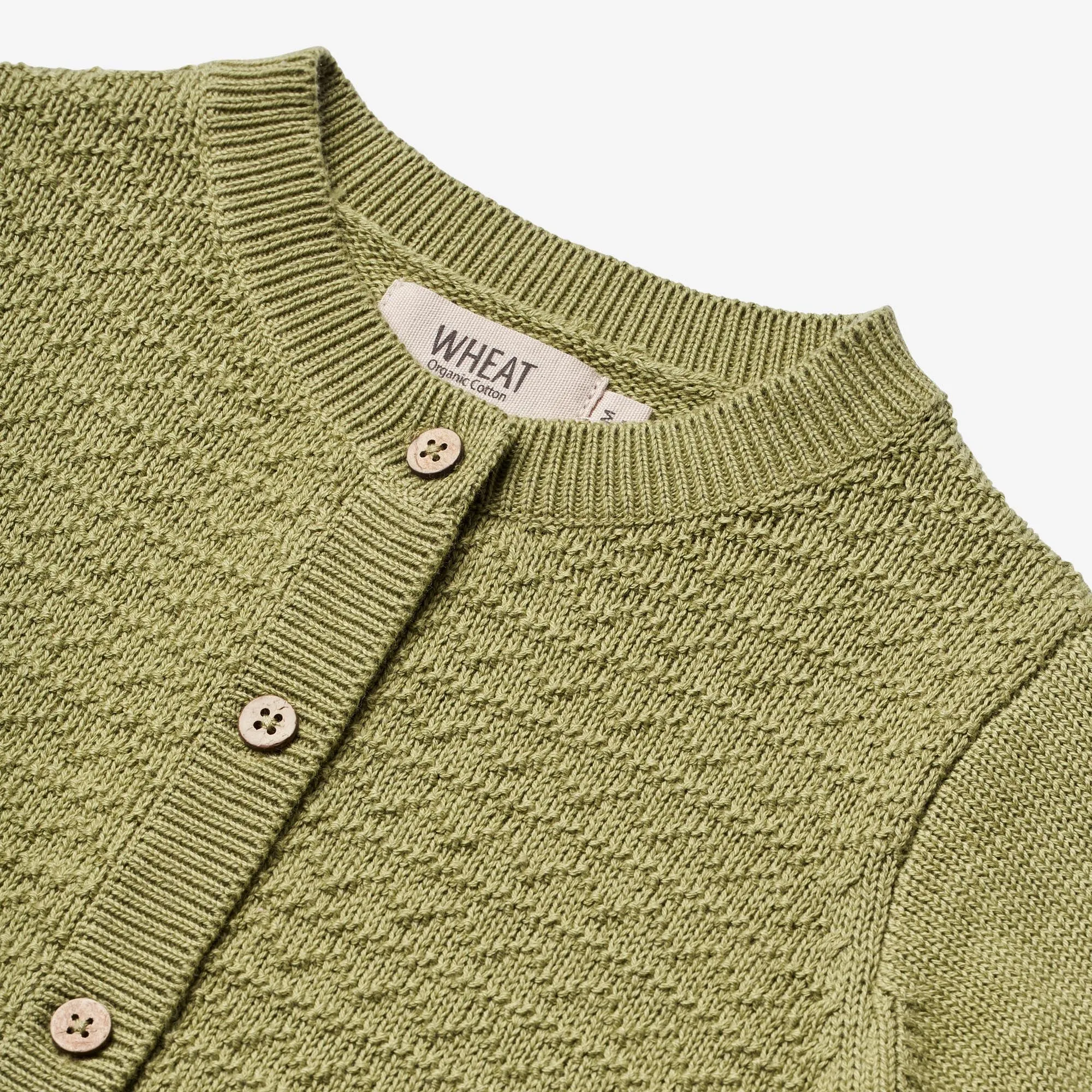 Knit Cardigan Bjørn - sage