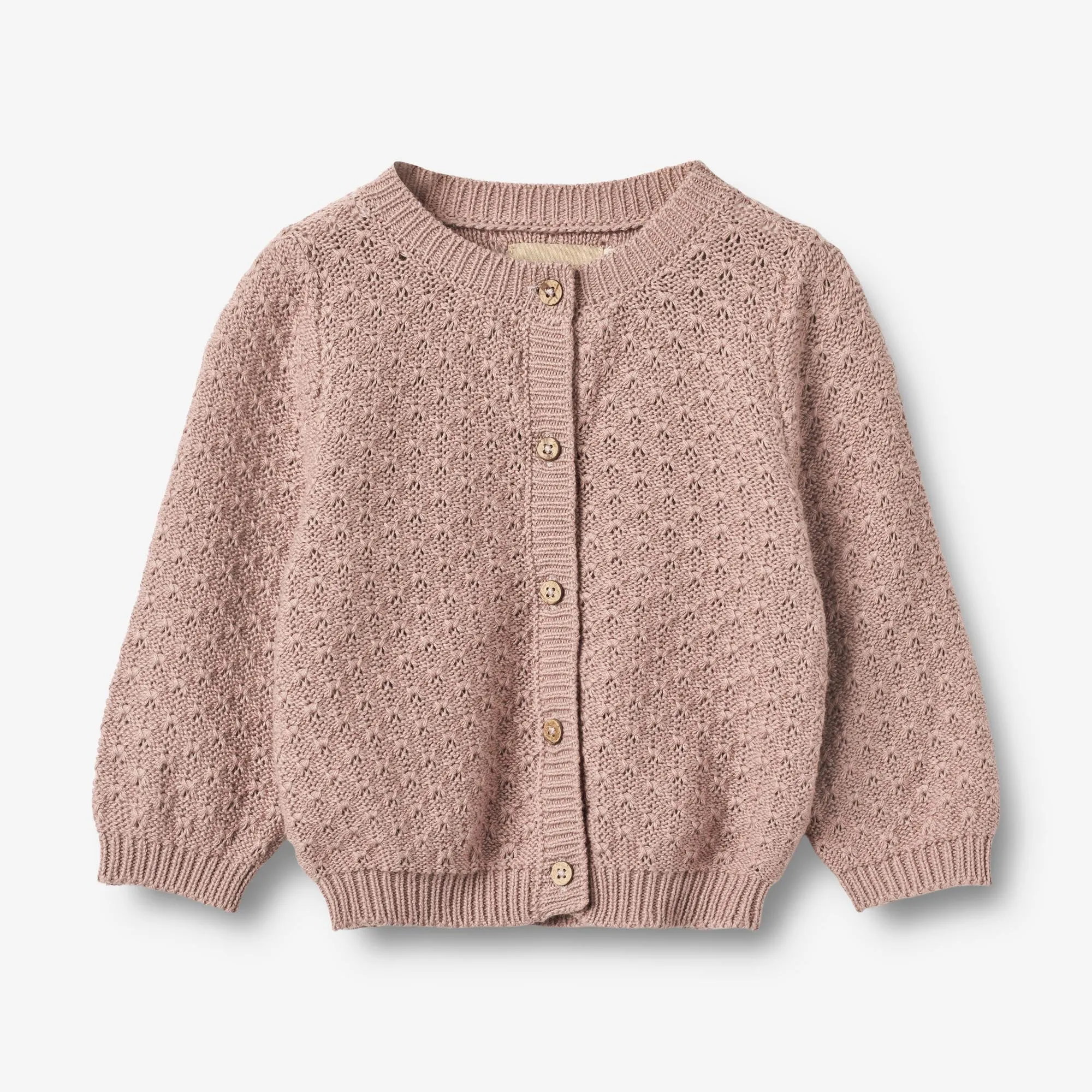 Knit Cardigan Magnella | Baby - dry rose
