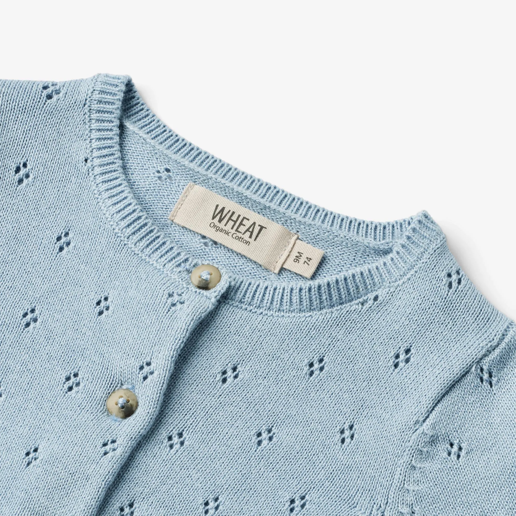 Knit Cardigan Maia | Baby - blue summer