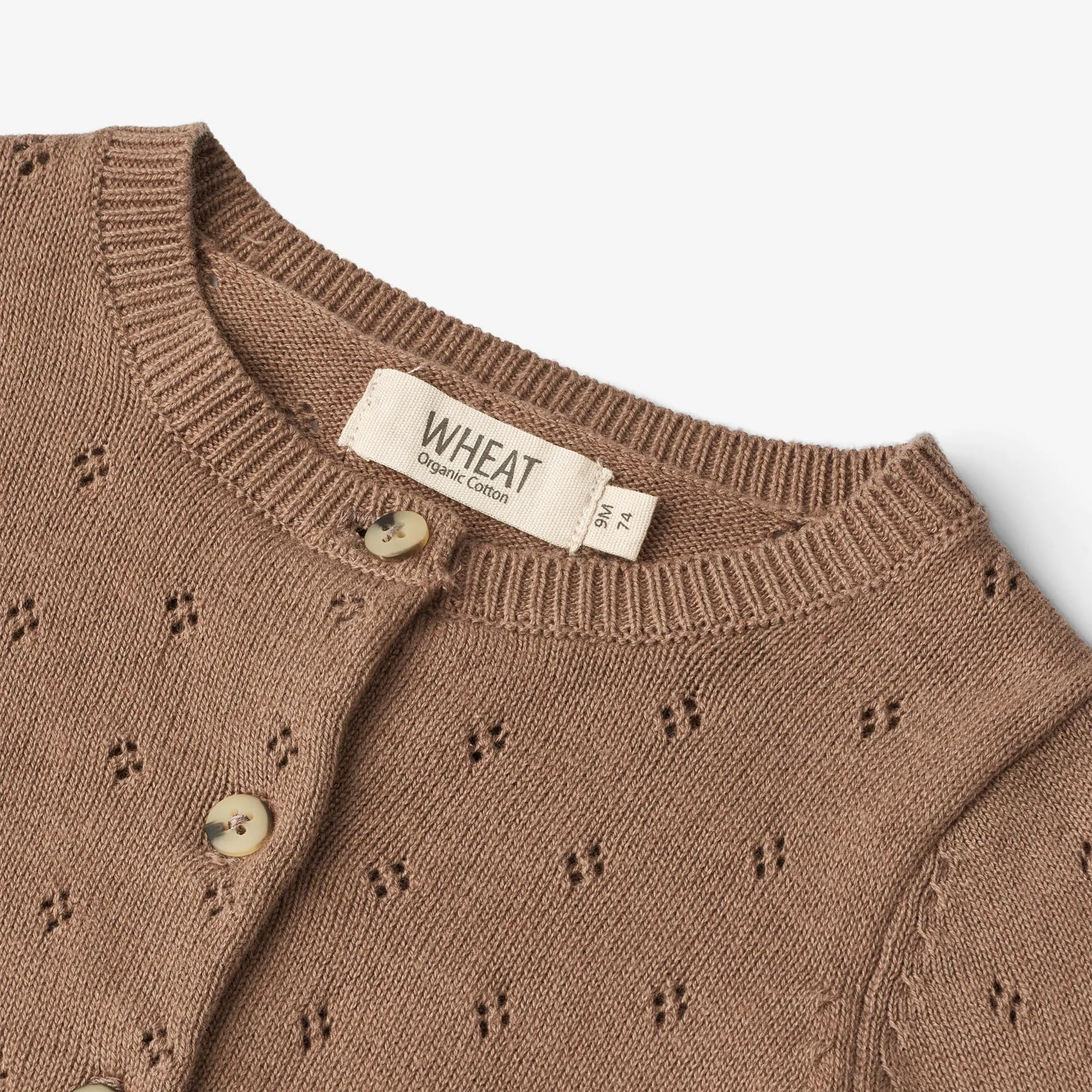 Knit Cardigan Maia | Baby - cocoa brown