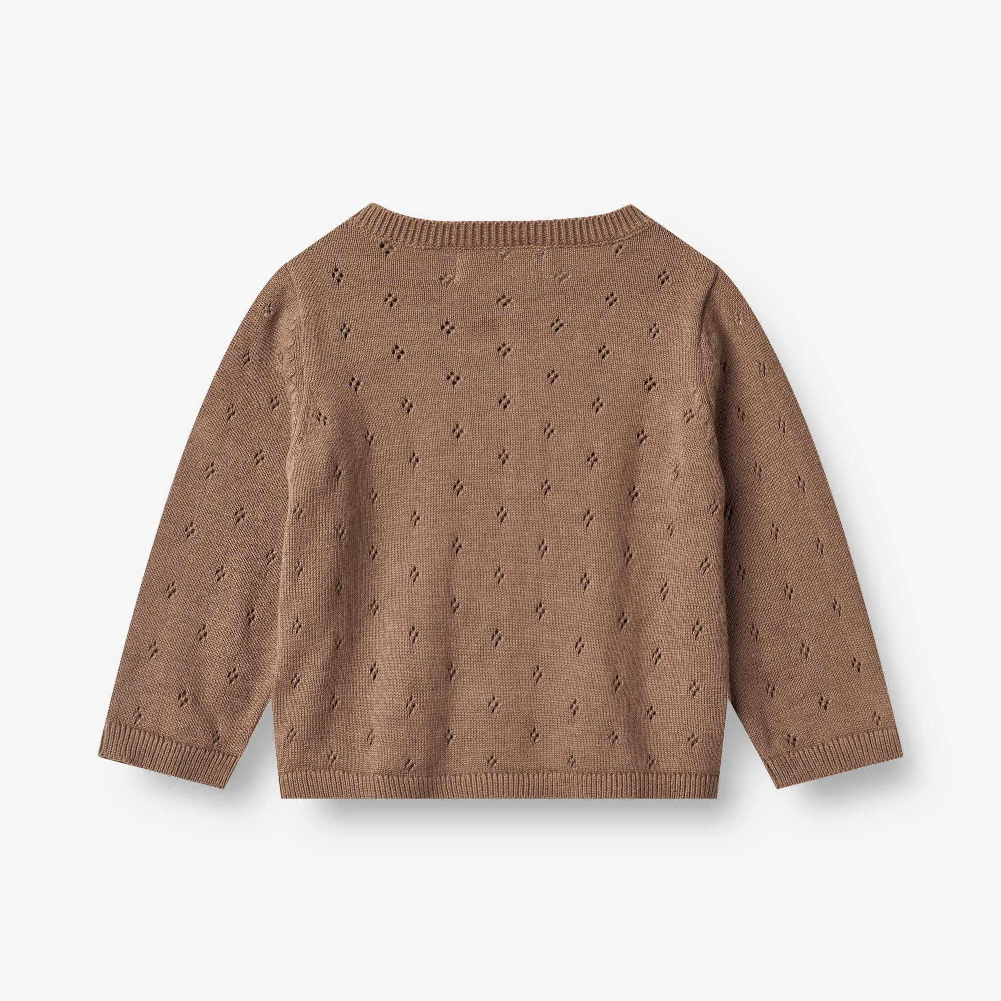 Knit Cardigan Maia | Baby - cocoa brown