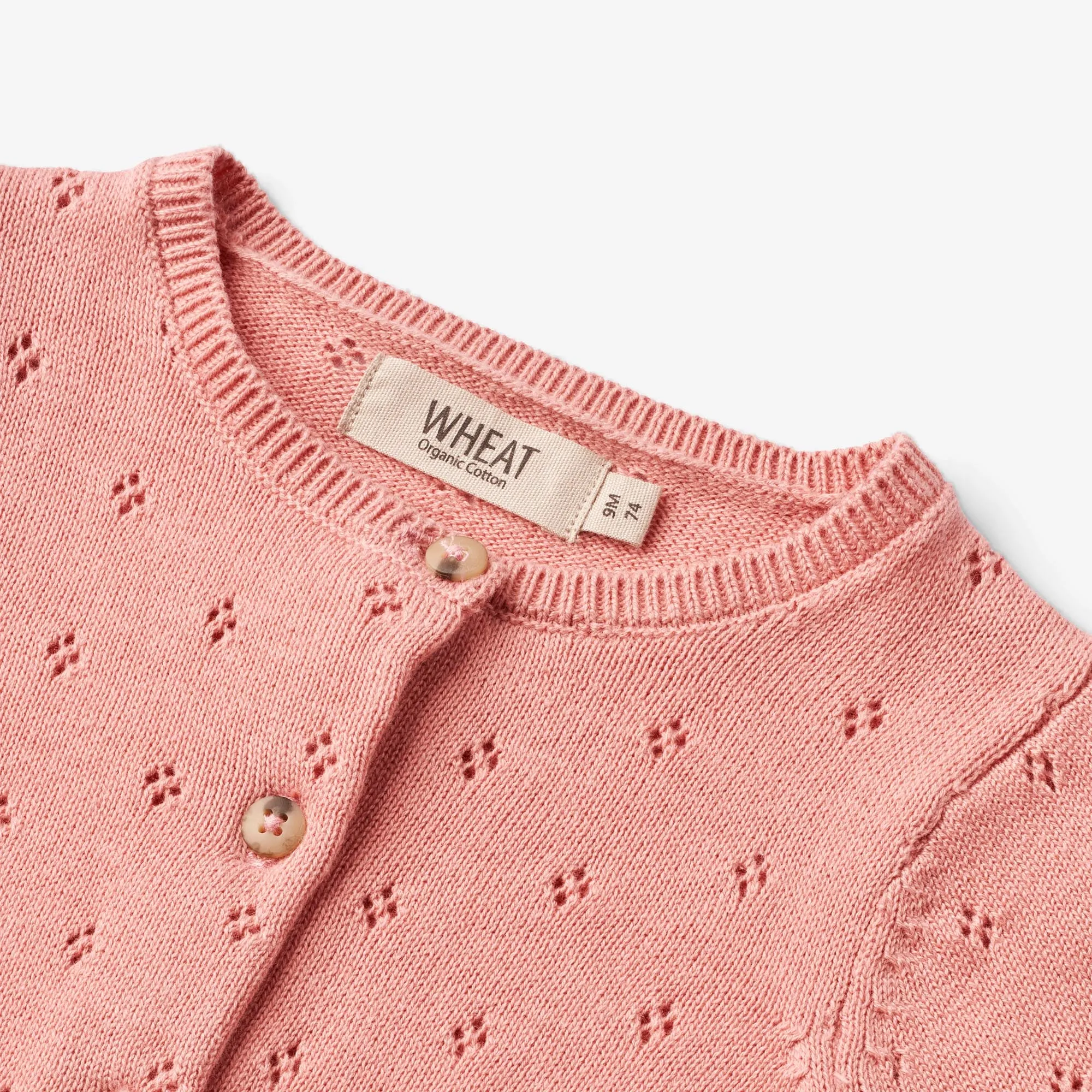 Knit Cardigan Maia | Baby - rosette