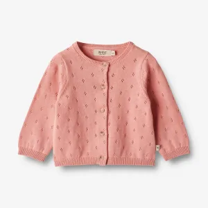 Knit Cardigan Maia | Baby - rosette