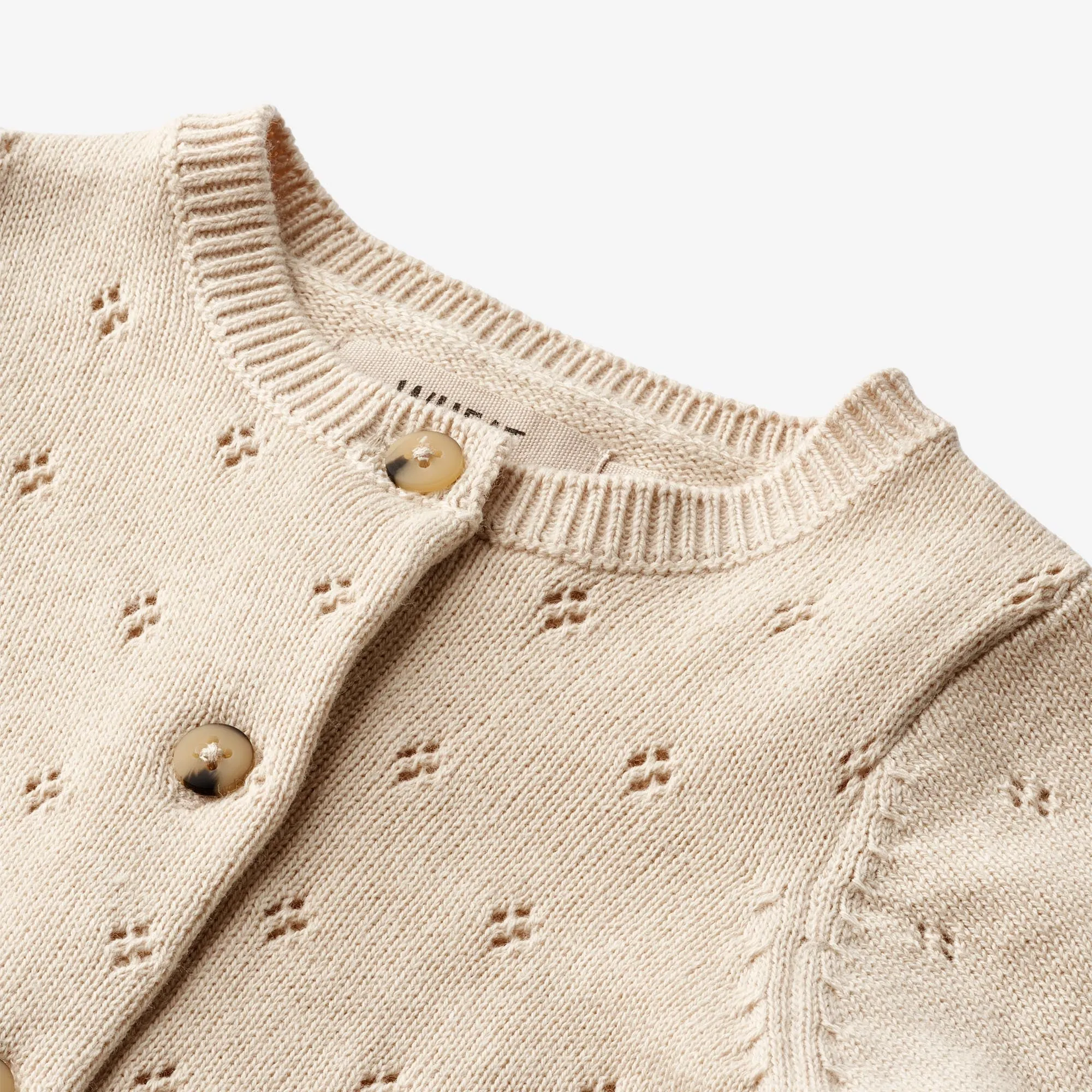Knit Cardigan Maia | Baby - sandshell