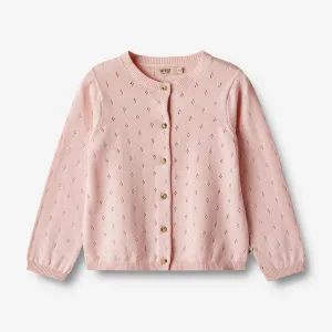 Knit Cardigan Maia - rose ballet