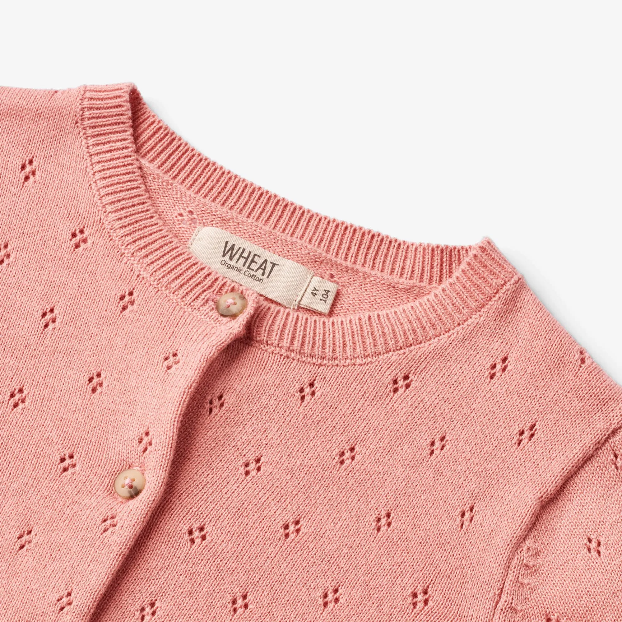 Knit Cardigan Maia - rosette