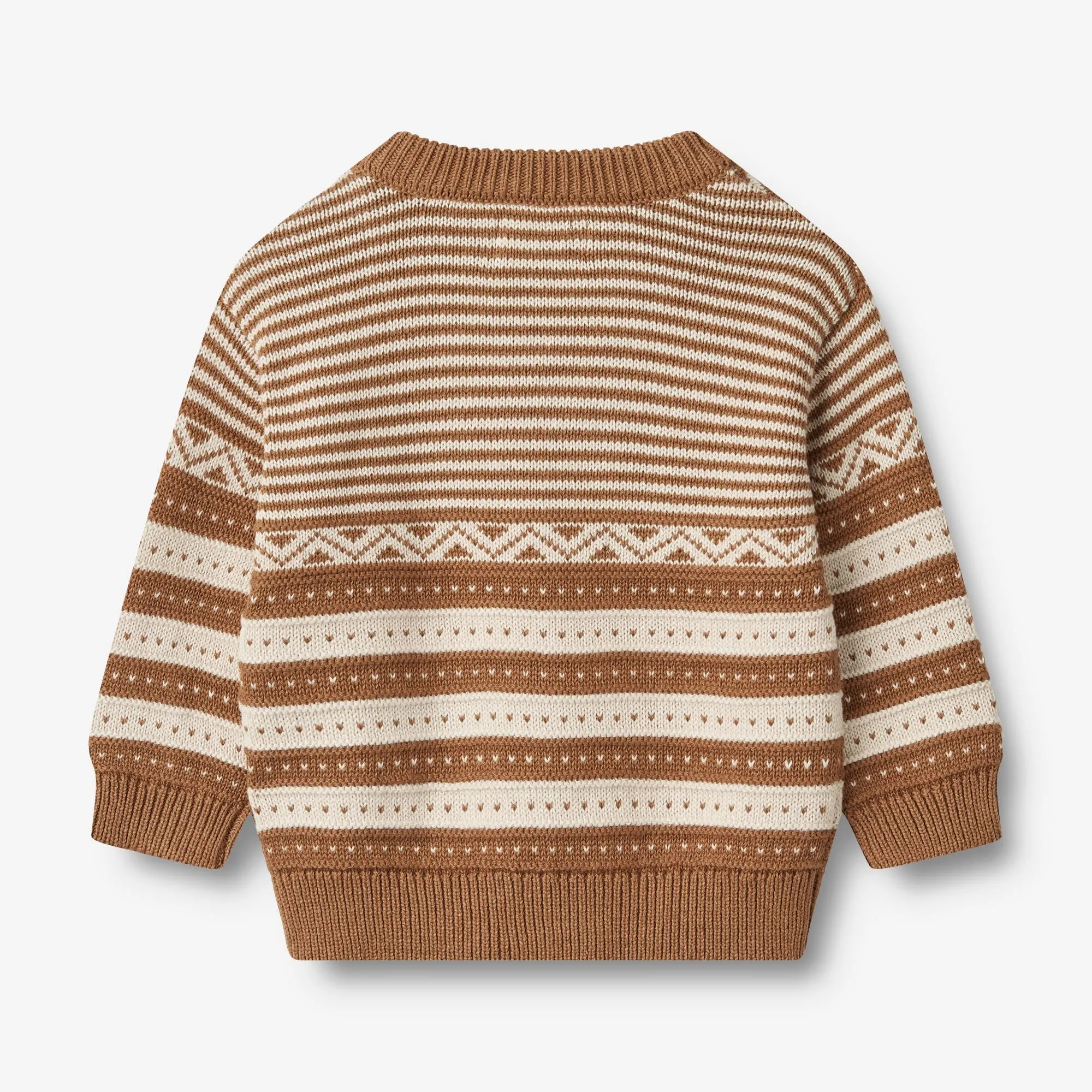 Knit Pullover Jan | Baby - caramel