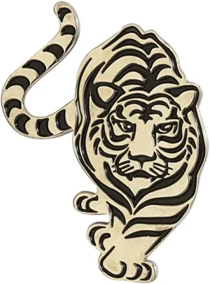 Lapel Pin Brooch Cute Animal Tiger Brooch Lapel Pin Shirt Enamel Broches Clothing Badge for Men and Women