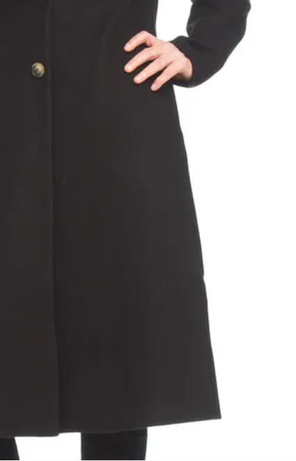 Lapel Single Breasted Coat