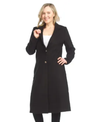 Lapel Single Breasted Coat