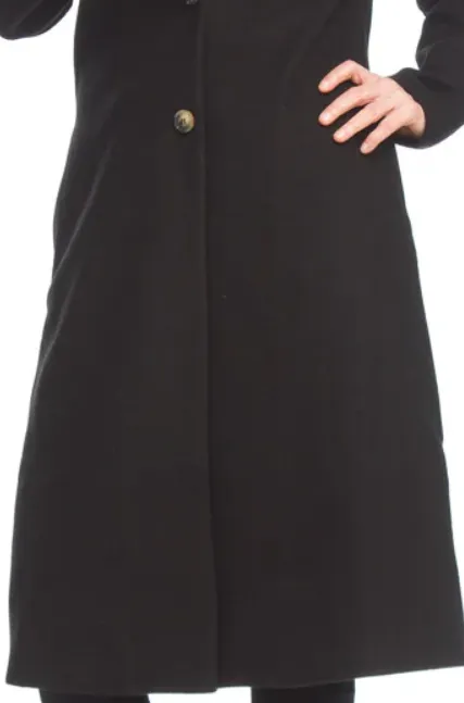 Lapel Single Breasted Coat