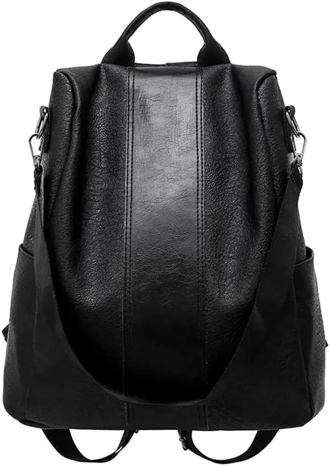 Leather Backpack Purse for Women Fashion Anti-theft Shoulder Bag Satchel Handbag Convertible Design Bags Travel Bag