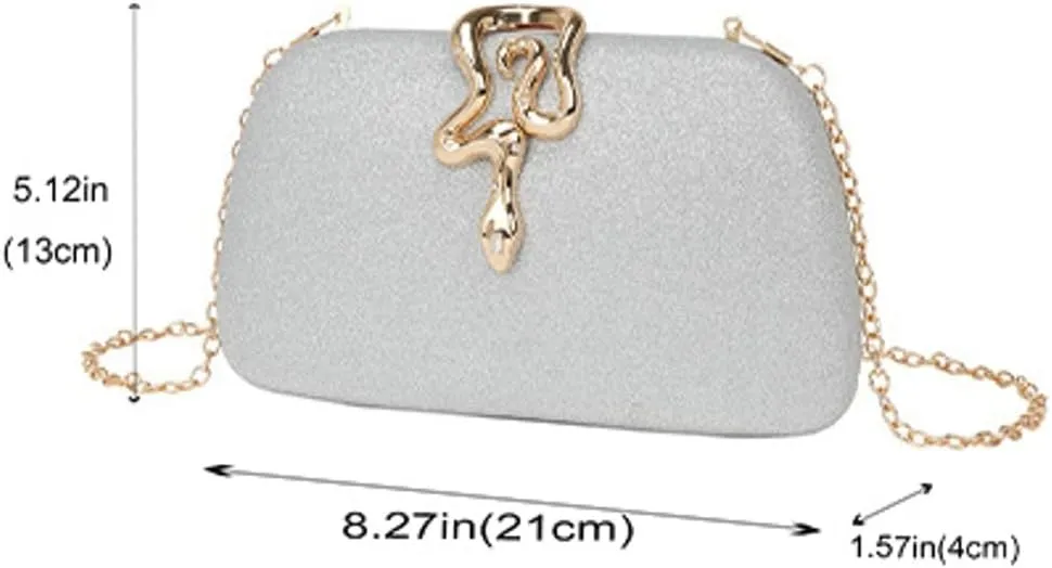 Luxury Clutch Purse for Women Evening Handbag for Wedding Dress Chic Prom Crossbody Bag Designer 2025
