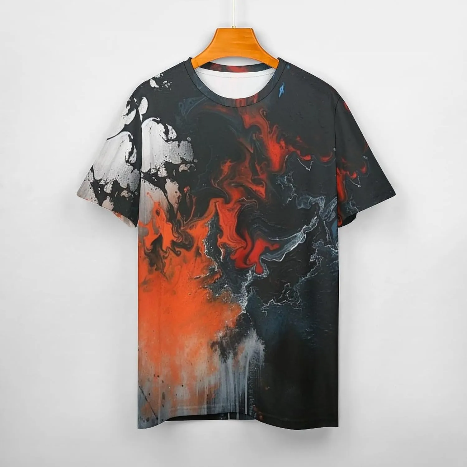 MARSVOVO Mens Camo T-Shirt Tops 2024 Novelty Graphic Casual Short Sleeve Sportswear Fashion Cotton Loose Workout Tee