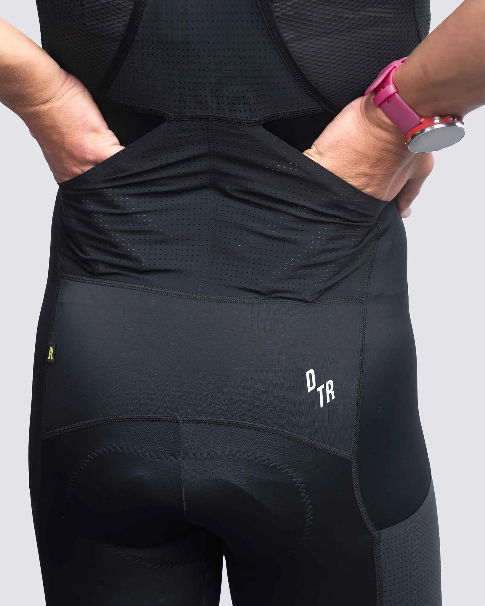 Men's Gravel Cargo Bibs - Base Black