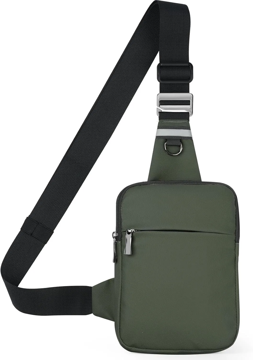Mini Sling Bag for Women Men, Crossbody Bags Chest Bag Dual Pocket RFID Cell Phone Purse Travel Running Walking