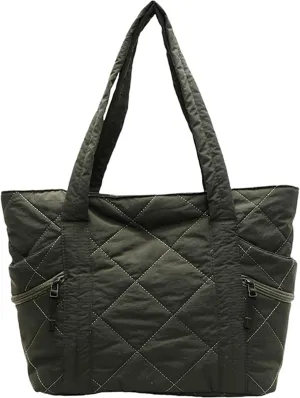 Nylon Messenger Bag Argyle Large Tote Bag Plain Casual Hobo Bag Chic Shoulder Bag Laptop Bag Travel Daypacks