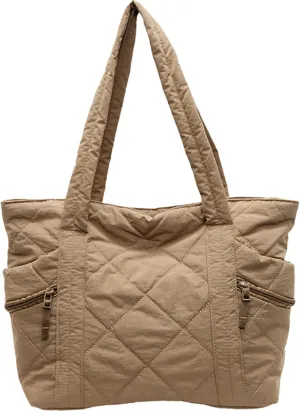 Nylon Messenger Bag Argyle Large Tote Bag Plain Casual Hobo Bag Chic Shoulder Bag Laptop Bag Travel Daypacks