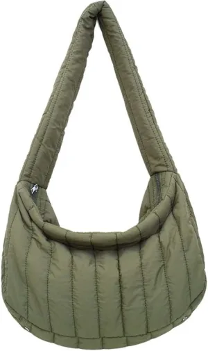 Nylon Messenger Bag Large Plain Casual Crossbody Bag Hobo Bag Chic Tote Shoulder Bag Laptop Bag Travel Daypacks