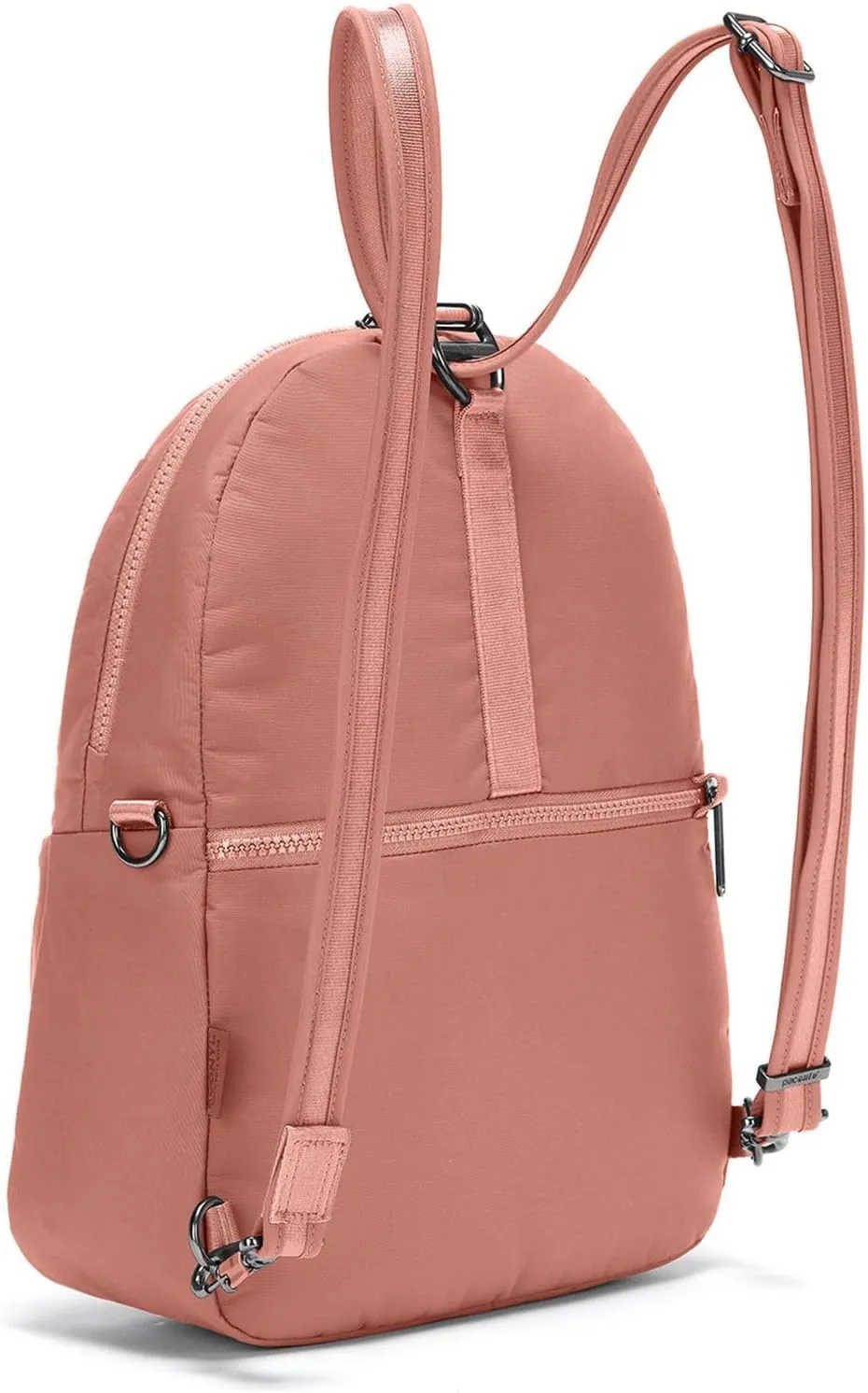 Pacsafe Women's Citysafe CX Anti Theft Convertible Backpack-Fits 11" Tablet, ECONYL Rose